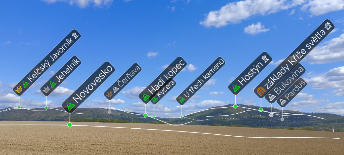 Hill Explorer app screenshot