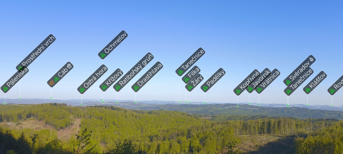 Hill Explorer app screenshot