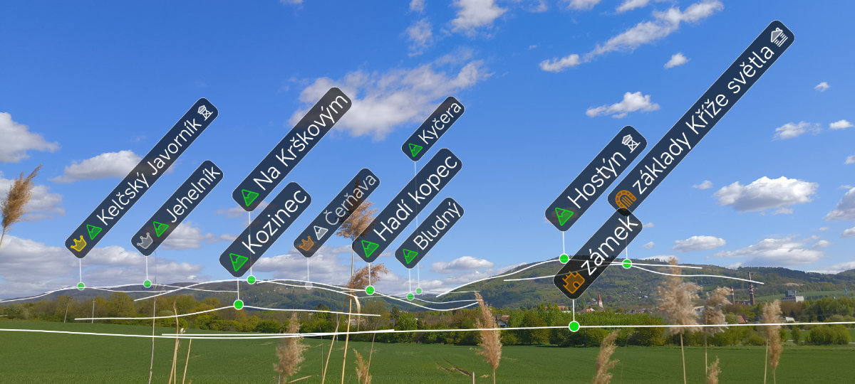 Hill Explorer app screenshot