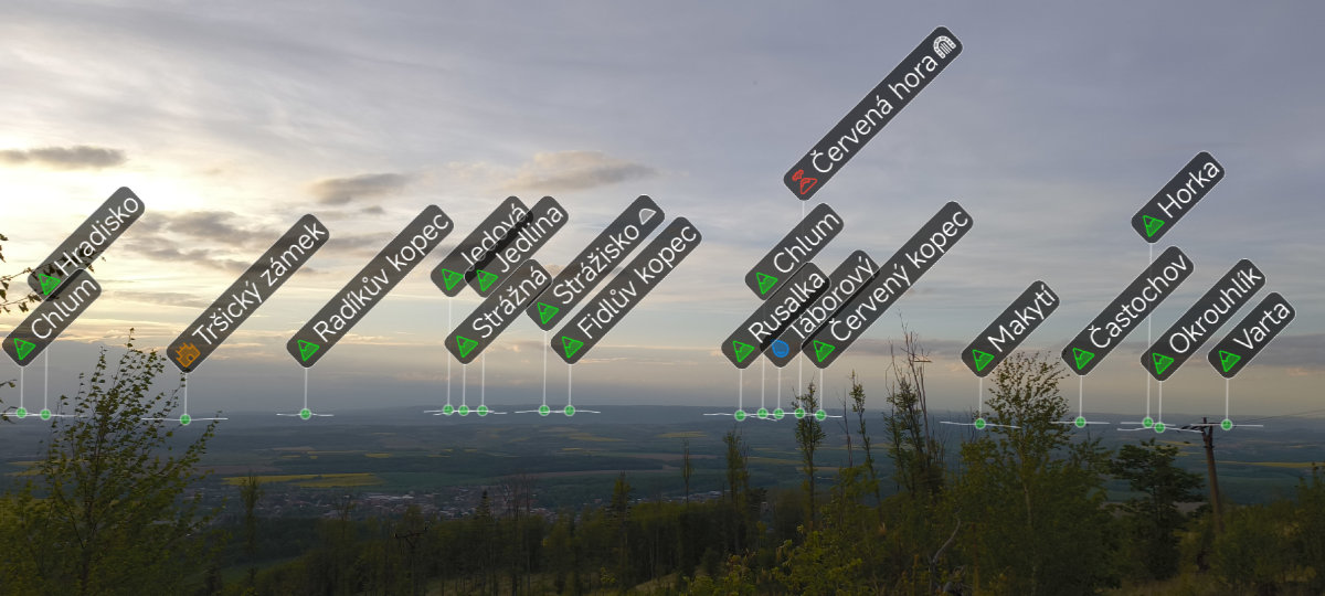 Hill Explorer app screenshot