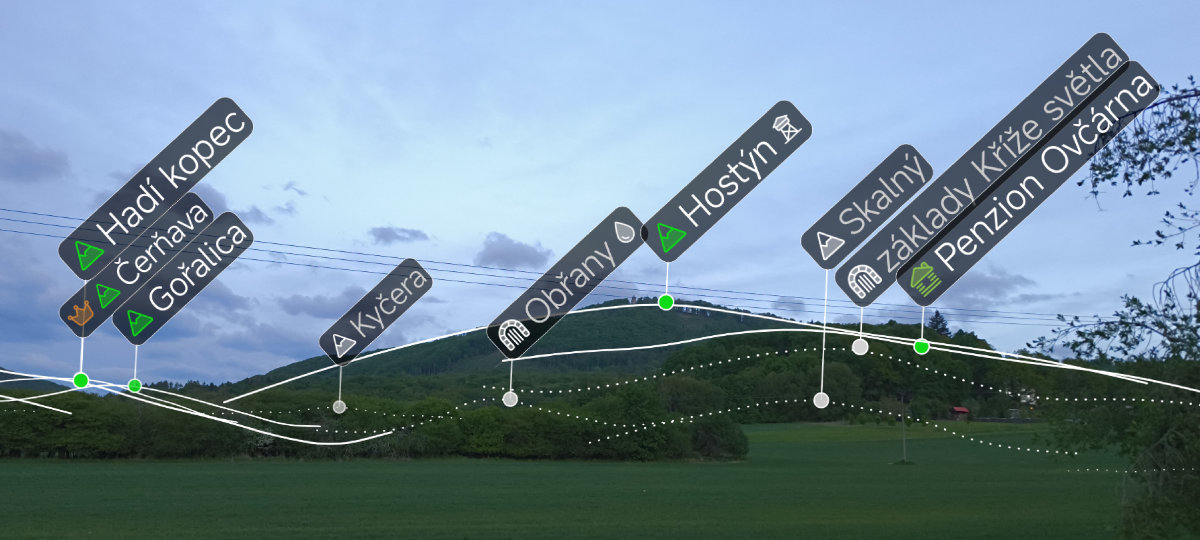 Hill Explorer app screenshot